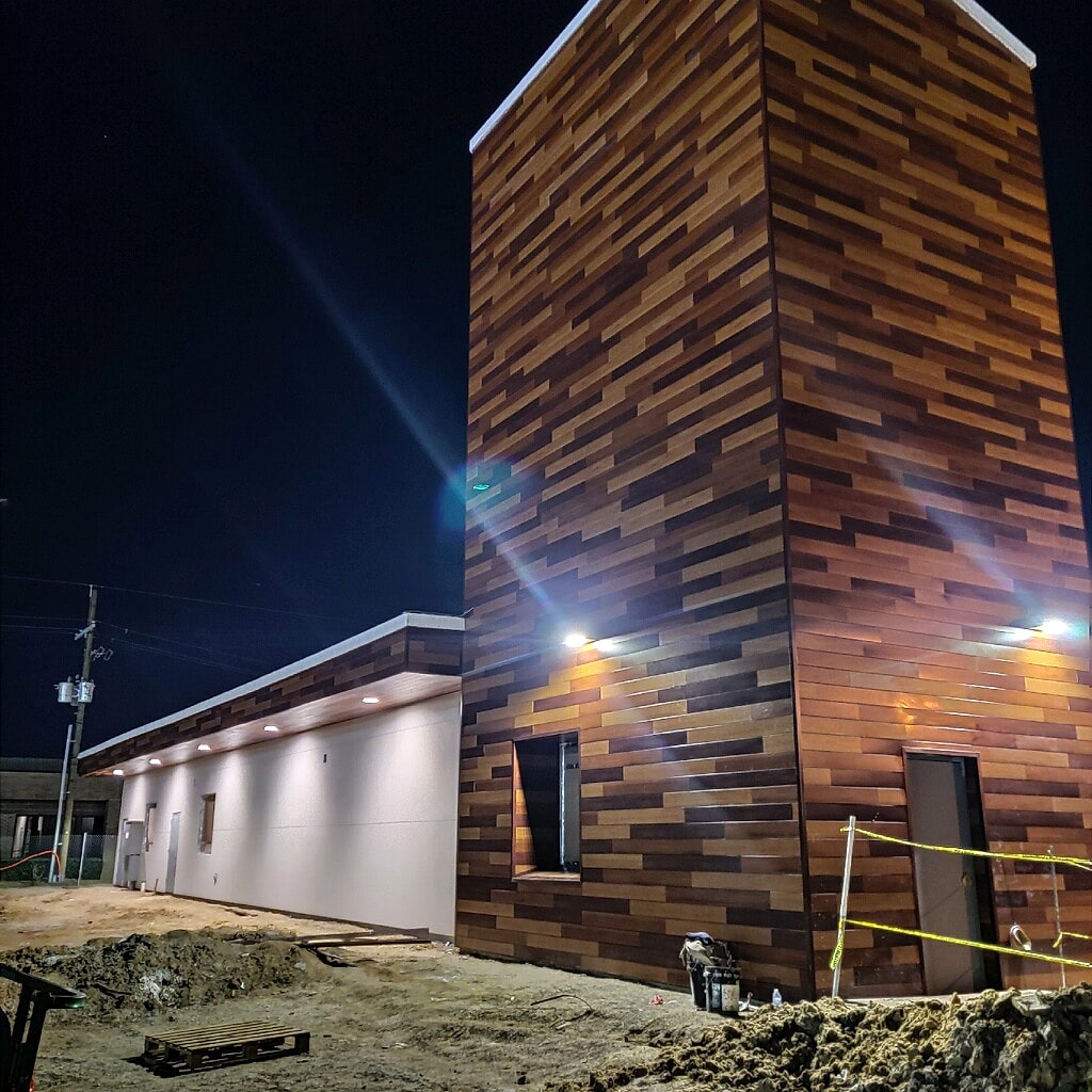 Beaumont Eye Clinic — tower detail installed by Inspira Solutions